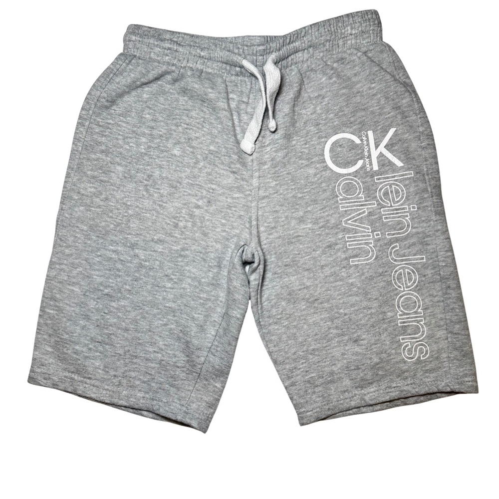 Calvin Klein Gray Sweat Shorts Boys size 14/16